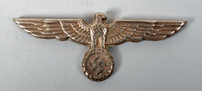 Regimentals German Wwii Army Officers Or Enlisted Mans Cap Eagle