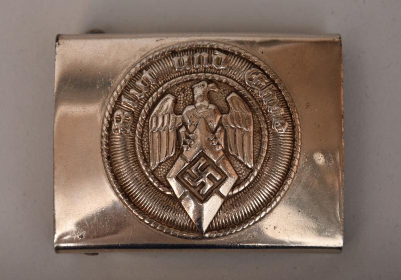 Regimentals German Wwii Hitler Youth Nickel Buckle