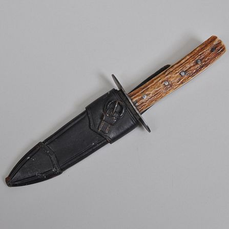 ENGLISH VICTORIAN BOWIE/EXPLORER KNIFE.