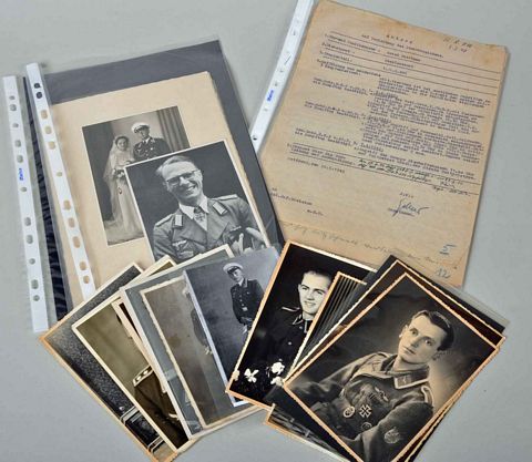 GERMAN WWII PHOTOGRAPH  GROUPING.