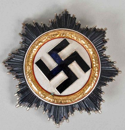 WWII GERMAN CROSS IN GOLD.