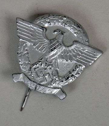 GERMAN WWII POLICE DAY BADGE.