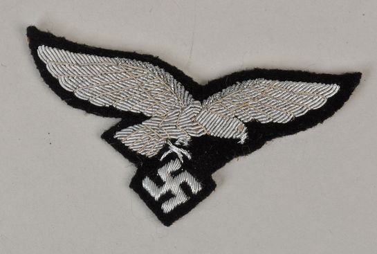 GERMAN WWII LUFTWAFFE HERMANN GOERING DIVISION OFFICERS BREAST EAGLE.