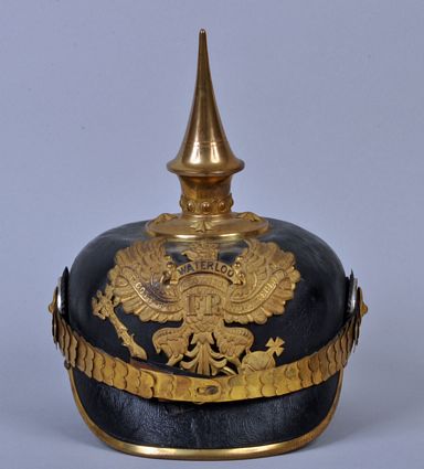 GERMAN WWI PRUSSIAN REGIMENT 73, 74,77, 78 OFFICERS PICKELHAUBE.