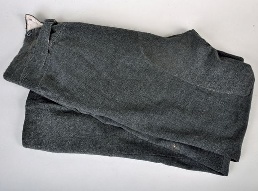 GERMAN WWI SLATE GREY TROUSERS.