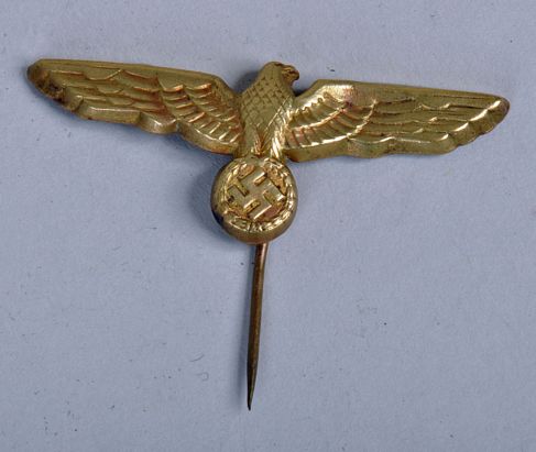 GERMAN WWII NAVAL DECK CAP EAGLE.