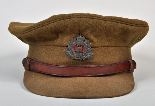 BRITISH WWII SUFFOLK REGIMENT INFANTRY OFFICERS CAP.