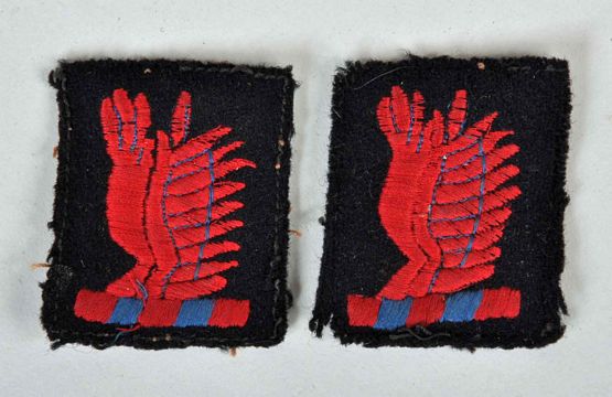 BRITISH WWII GUARDS BRIGADE FORMATION PATCHES.