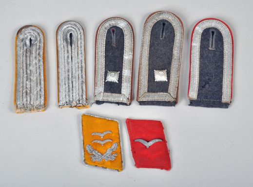 Regimentals | GERMAN WWII LUFTWAFFE UNIFORM INSIGNIA GROUP.