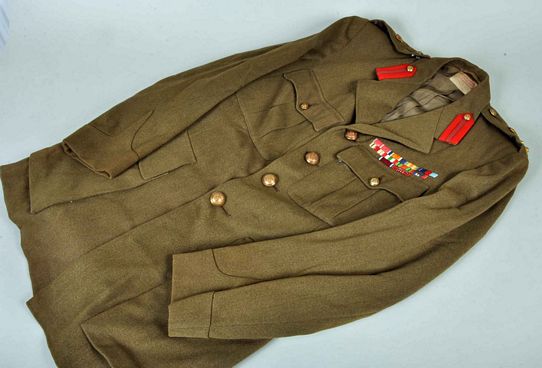 BRITISH WWII GENERAL STAFF OFFICERS TUNIC.