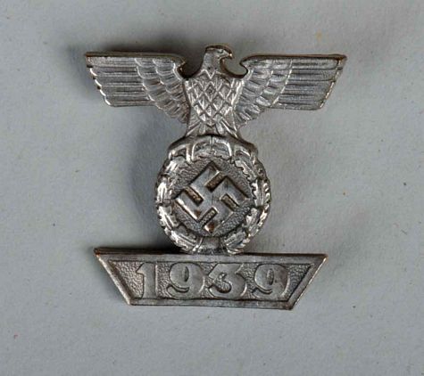 GERMAN WWII 1939 BAR TO THE IRON CROSS OF 1914.