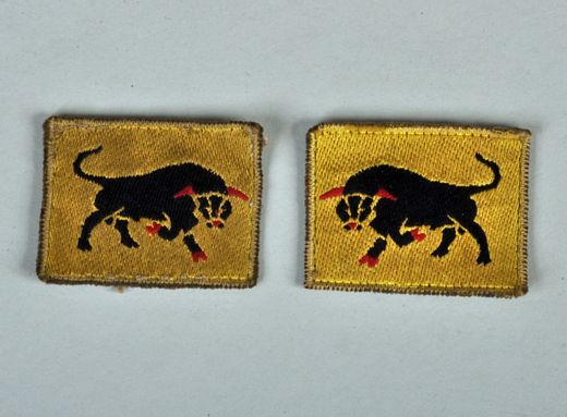 BRITISH WWII 11TH ARMOURED DIVISION PATCHES.