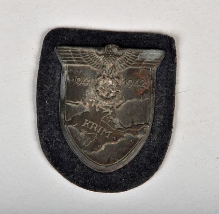 GERMAN WWII LUFTWAFFE KRIM SHIELD.