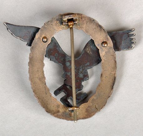 Regimentals | GERMAN WWII LUFTWAFFE PILOT'S BADGE.