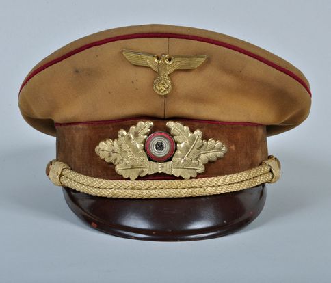 GERMAN WWII NSDAP GAULEITER'S VISOR CAP.