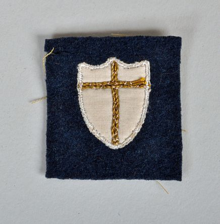 BRITISH WWII 8TH ARMY SLEEVE PATCH, ITALIAN MADE.