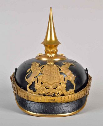 GERMAN WWI WURTTEMBERG NCO's PICKELHAUBE.