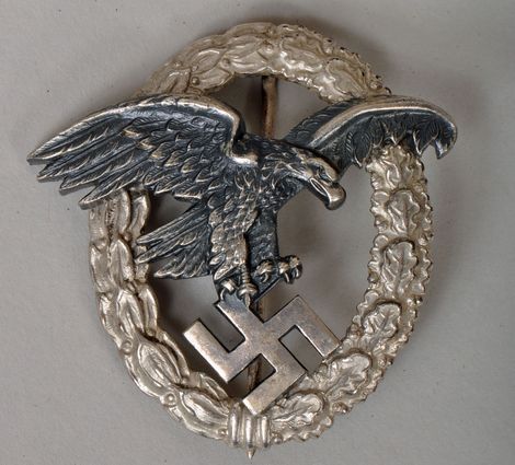 GERMAN WWII LUFTWAFFE OBSERVERS BADGE.