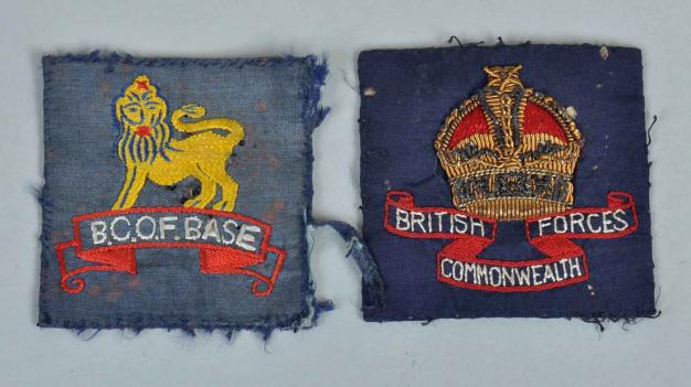 BRITISH WWII SOUTH EAST ASIA INSIGNIA.