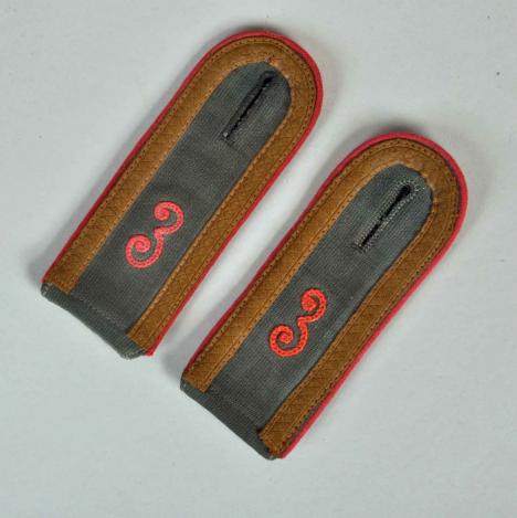 GERMAN WWII AFRIKA KORPS PANZER SHOULDER BOARDS.