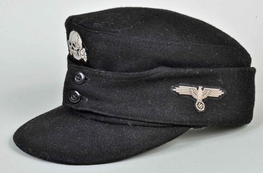 GERMAN WWII WAFFEN SS PANZER M.43 MANS CAP.