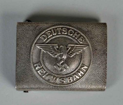 GERMAN WWII REICHSBAHN BUCKLE.