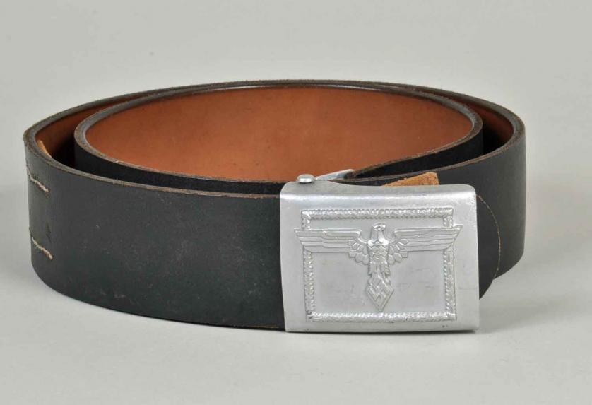 GERMAN WWII NPEA BELT AND BUCKLE.