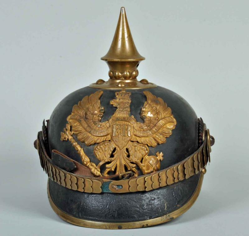 GERMAN WWI PRUSSIAN NCO’S PICKELHAUBE.