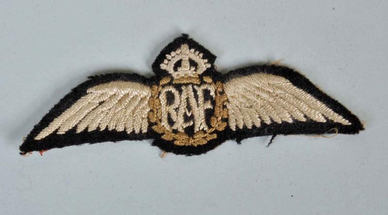 BRITSH WWI RAF 1ST PATTERN PILOT’S WINGS.