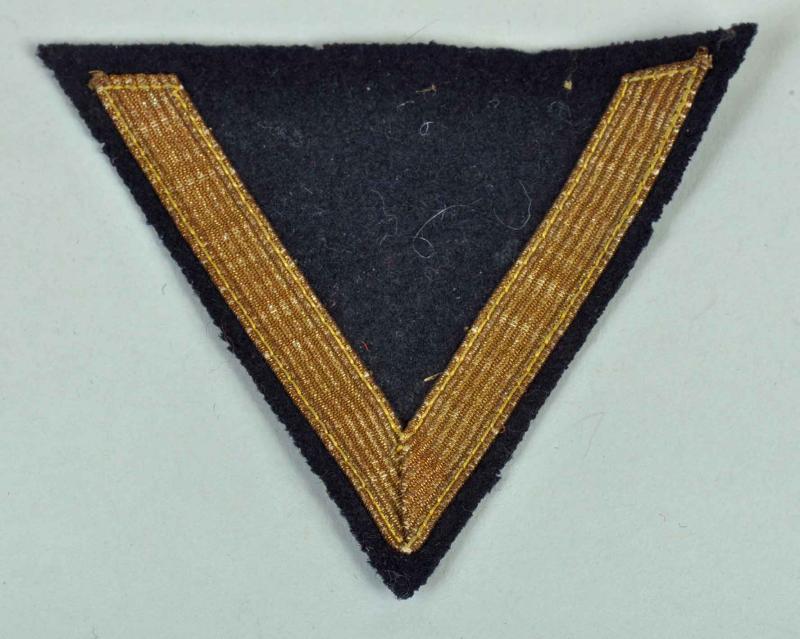 GERMAN WWII KRIEGSMARINE OBERMATROSE SLEEVE RANK PATCH.