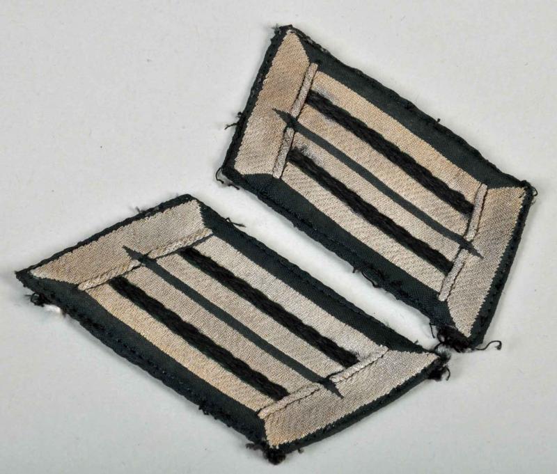 Regimentals | GERMAN WWII ARMY ENGINEER OFFICERS COLLAR PATCHES.