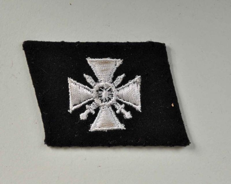 GERMAN WWII 20TH WAFFEN SS DIVISION COLLAR PATCH.