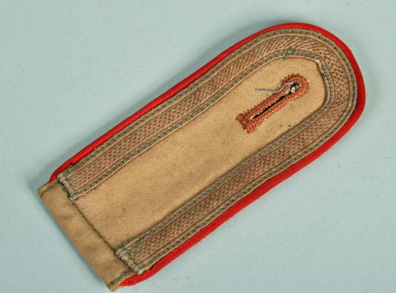 GERMAN WWII LUFTWAFFE TROPICAL FLAK SHOULDER BOARD.