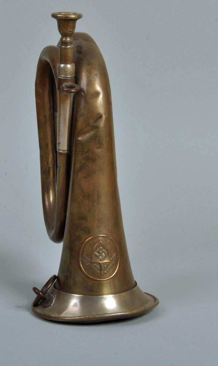 GERMAN WWII RAD BUGLE.