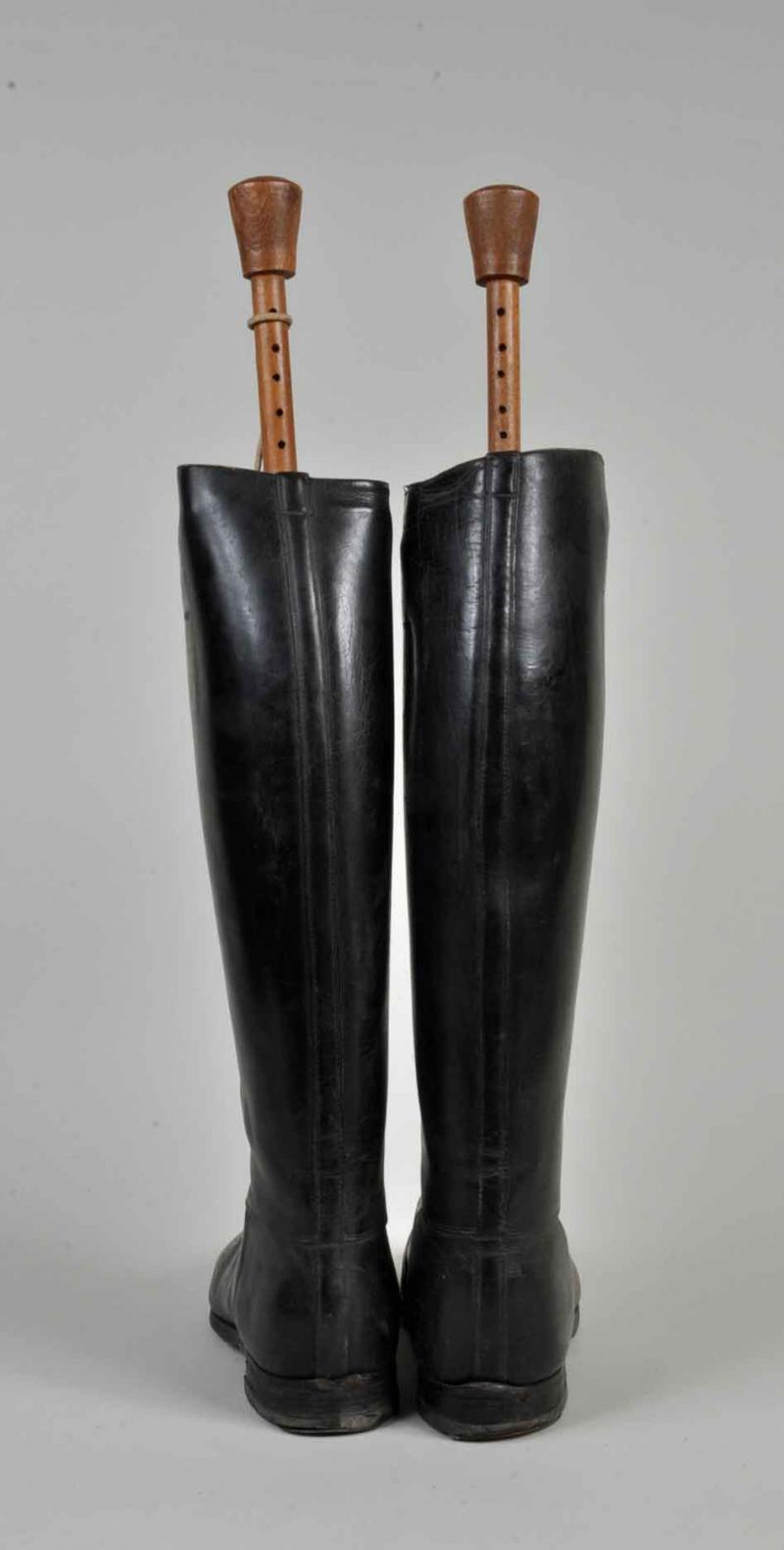 Regimentals | GERMAN WWII OFFICERS HIGH PARADE BOOTS.