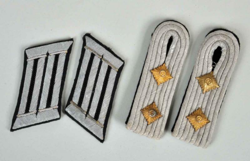 GERMAN WWII ARMY PIONEER HAUPTMANN INSIGNIA SET.