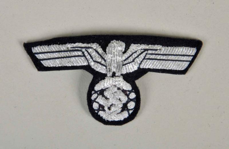 GERMAN WWII NAVAL ADMINISTRATION OFFICERS CAP EAGLE.