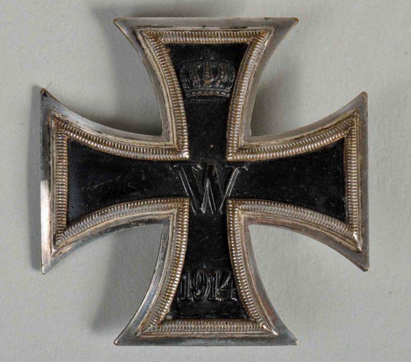 GERMAN WWI IRON CROSS 1ST CLASS.