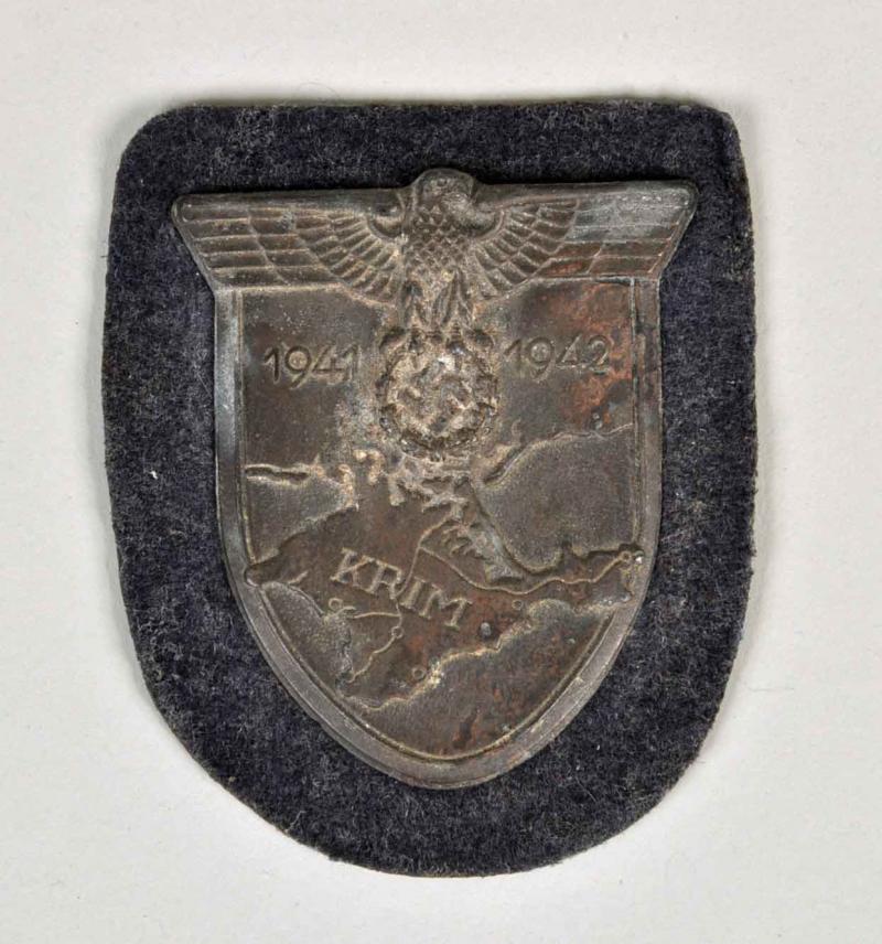 GERMAN WWII LUFTWAFFE KRIM SHIELD.