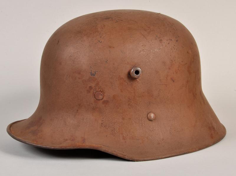 AUSTRIAN WWI M.17 HELMET.