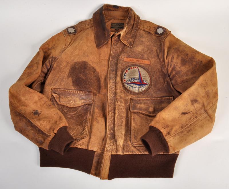 AMERICAN WWII U.S.ARMY AIR FORCE A2 LEATHER FLYING JACKET.