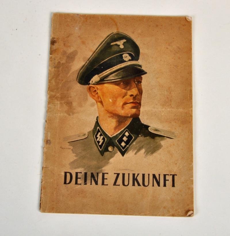 GERMAN WWII WAFFEN SS PROPAGANDA BOOKLET.