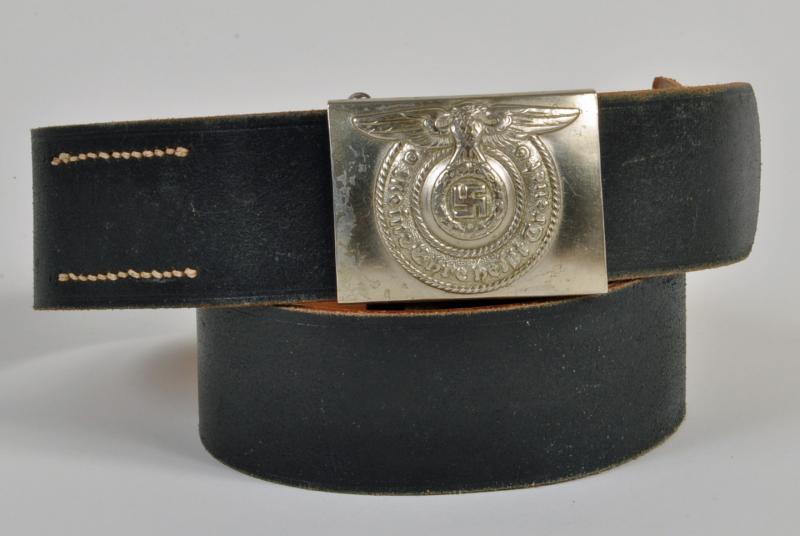 GERMAN WWII ALLGEMEINE SS BELT AND BUCKLE.