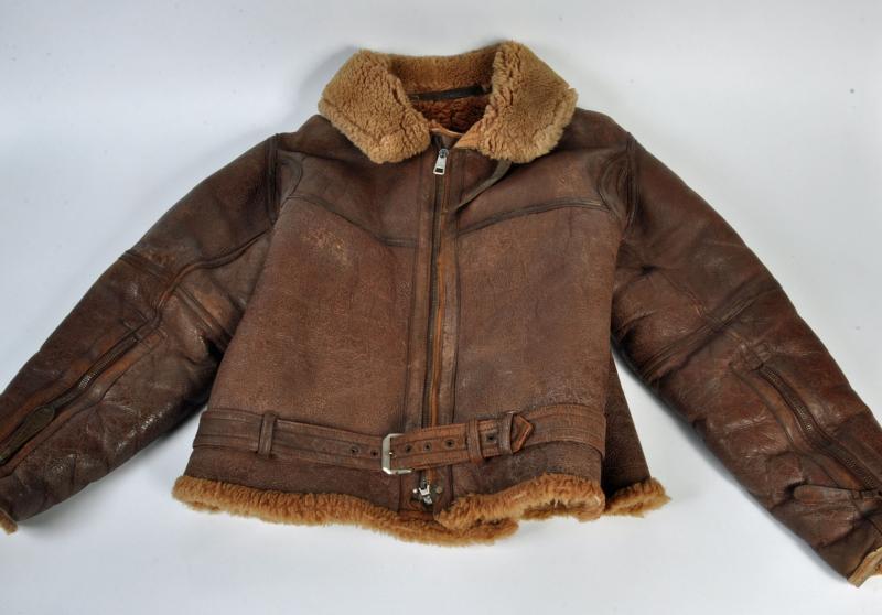 BRITISH WWII ROYAL AIR FORCE IRVIN FLYING JACKET.