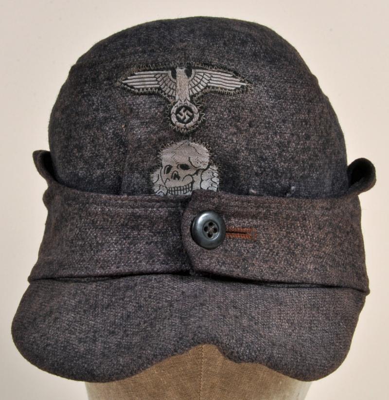 GERMAN WWII WAFFEN SS PANZER M.43 CAP.