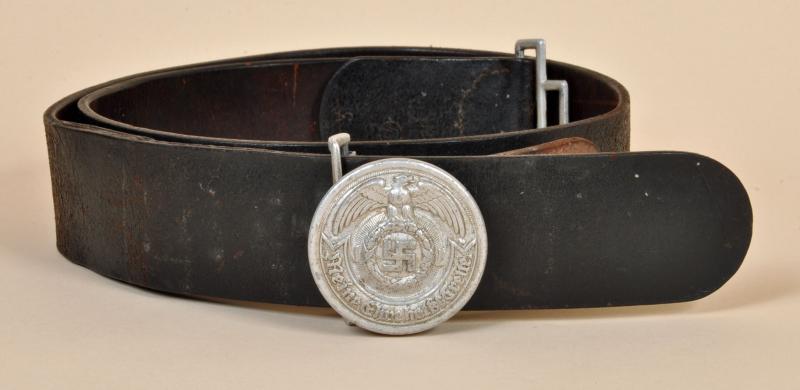 GERMAN WWII WAFFEN SS OFFICERS COMBAT BELT.