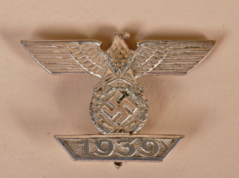 GERMAN WWII 1939 BAR TO THE IRON CROSS 1ST CLASS OF WWI.