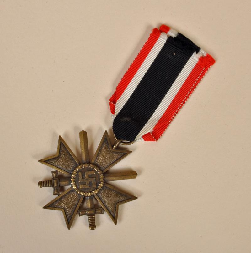 GERMAN WWII WAR SERVICE CROSS 2ND CLASS WITH SWORDS.