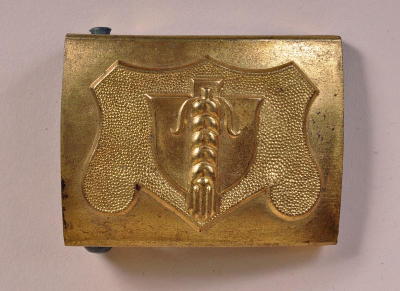 GERMAN WWII BELGIUM WALLOON LABOUR CORPS BUCKLE.