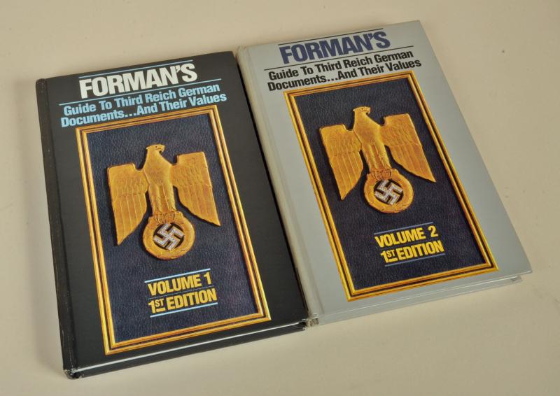 FORMAN’S GUIDE TO THIRD REICH DOCUMENTS.